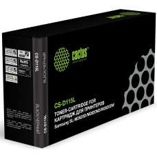 Картридж лазерный Cactus CS-D115L MLT-D115L черный (3000стр.) для Samsung SL-M2620D/M2820ND/M2820DW