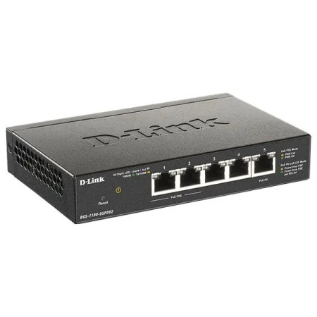 Коммутатор D-Link DGS-1100-05PDV2 (DGS-1100-05PDV2/A1A)