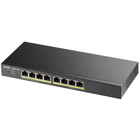 Коммутатор Zyxel Smart L2 PoE+ (GS1900-8HP)