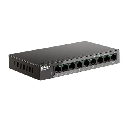 Коммутатор D-Link DSS-100E-9P (DSS-100E-9P/B1A)