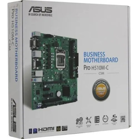 Материнская плата Asus PRO H510M-C (90MB17K0-M0EAYC)