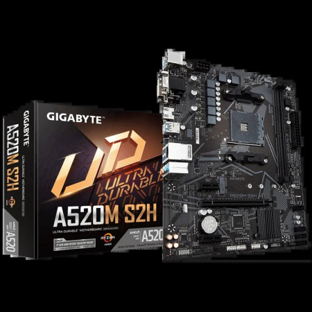 Материнская плата Gigabyte A520M S2H