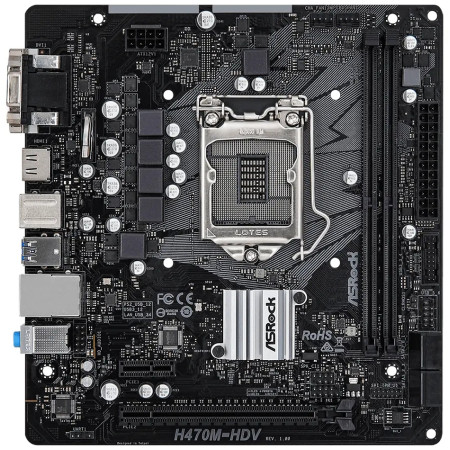 Материнская плата Asrock H470M-HDV