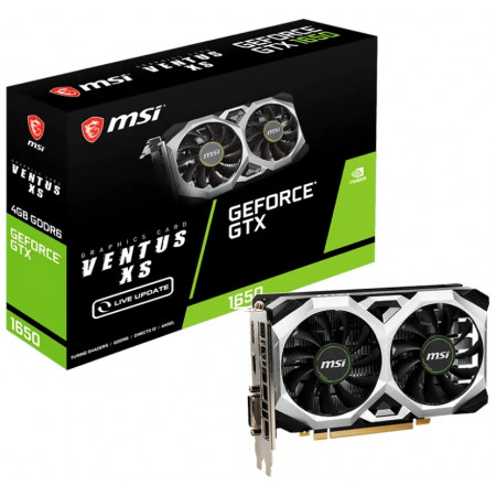 Видеокарта MSI GTX 1650 VENTUS XS 4G