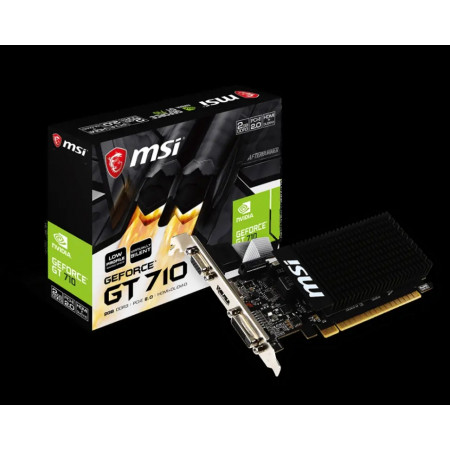 Видеокарта MSI GT 710 2GD3H LP