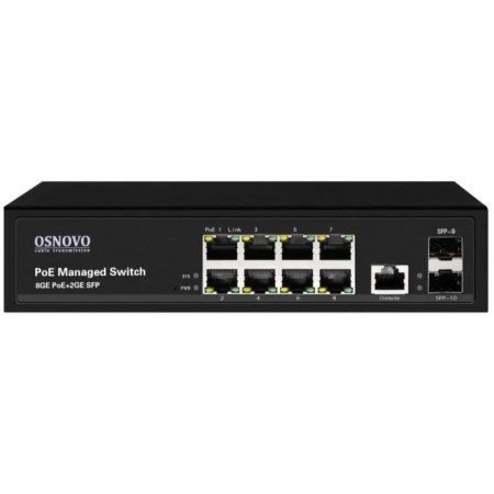 Коммутатор Osnovo SW-80802/L(150W)