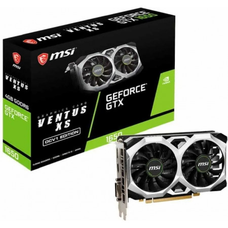 Видеокарта MSI GTX 1650 D6 VENTUS XS OCV1