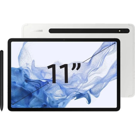 Планшет Samsung Galaxy Tab S8 11 128GB WiFi + 5G Silver (SM-X706BZSASKZ)