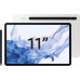 Планшет Samsung Galaxy Tab S8 11 128GB WiFi + 5G Silver (SM-X706BZSASKZ)