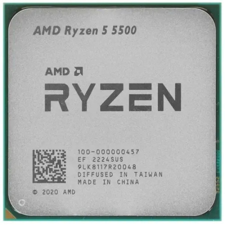 Процессор AMD Ryzen 5 5500 OEM (100-100000457)