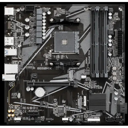 Материнская плата Gigabyte B550M K