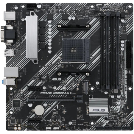 Материнская плата Asus PRIME A520M-A II/CSM (990MB17H0-M0EAYC)