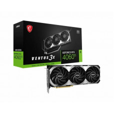 Видеокарта MSI NVIDIA GeForce RTX 4060Ti VENTUS 3X 16G OC, 16Gb DDR6 (RTX 4060 TI VENTUS 3X 16G)