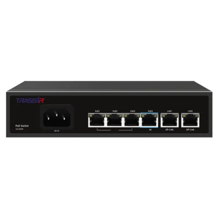 Коммутатор Trassir TR-NS1206-65-4POE