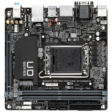 Материнская плата Gigabyte H610I