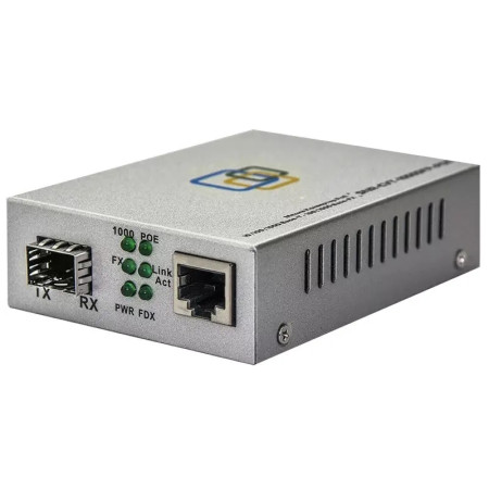 Медиаконвертер SNR-CVT-1000SFP-POE