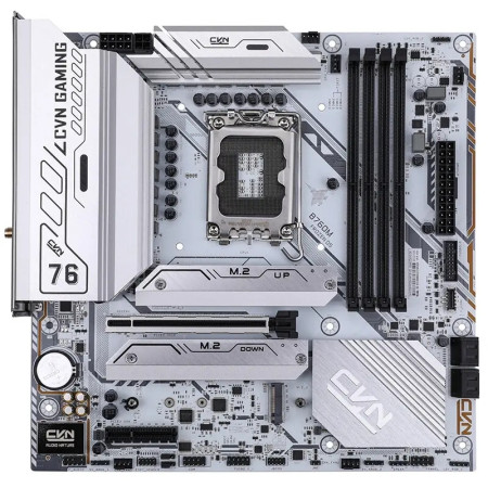 Материнская плата Colorful CVN B760M-PLUS FROZEN WIFI D5 V20