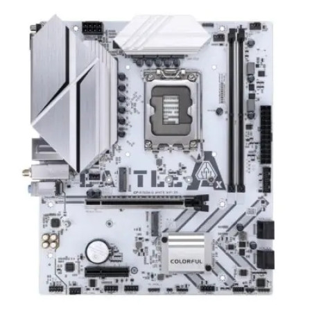 Материнская плата Colorful BATTLE-AX B760M-G WHITE WIFI D5 V20
