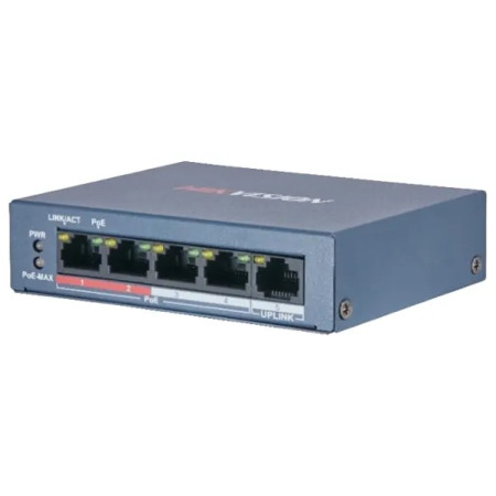 Коммутатор Hikvision DS-3E0105P-E(B)