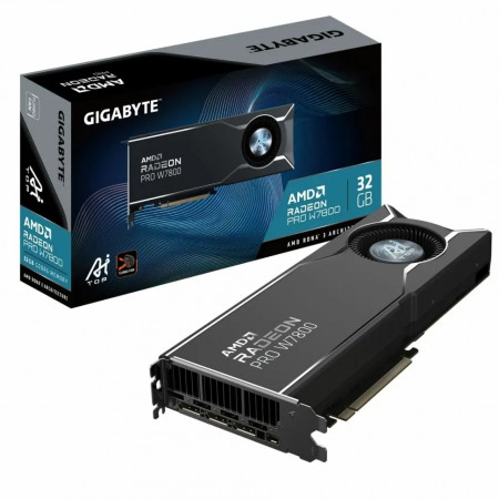 Видеокарта Gigabyte AMD Radeon Pro W7800 32Gb (W7800 AI TOP 32G)