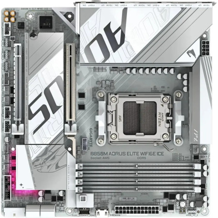 Материнская плата Gigabyte B850M Aorus ELT WF6E ICE