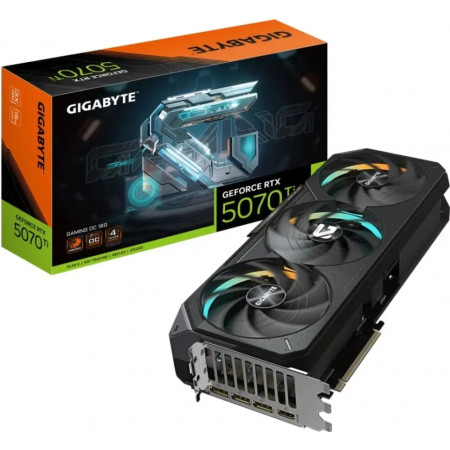 Видеокарта GigaByte GeForce RTX 5070 Ti 16Gb (GV-N507TGAMING OC-16GD 1.0)