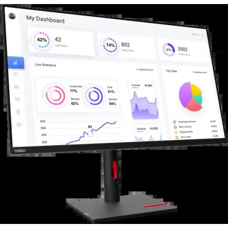 Монитор Lenovo ThinkVision T32p-30 (63D2GAT1EU)