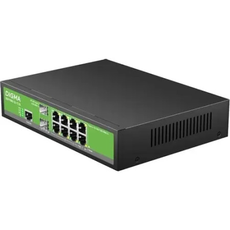 Коммутатор Digma DSP708G-2S-T135