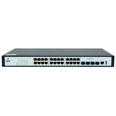 Коммутатор SNR SNR-S2989G-24TX-POE-2AC