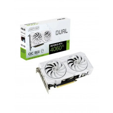 Видеокарта Asus RTX 4060 Ti 8Gb DUAL-RTX4060TI-O8G-EVO-WHITE (90YV0J4B-M0NA00)