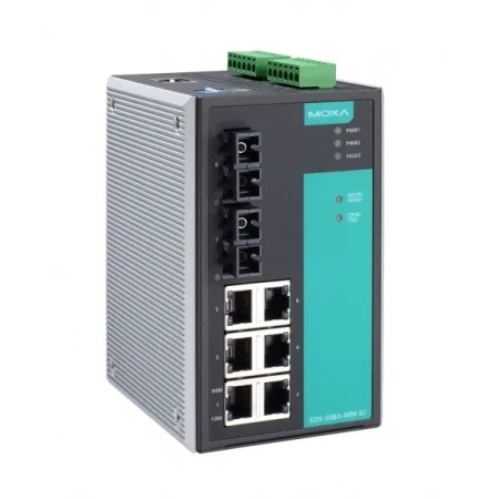 Коммутатор MOXA EDS-508A-SS-SC-T