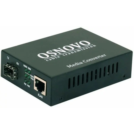 Медиаконвертер Osnovo OMC-1000-11HX/I