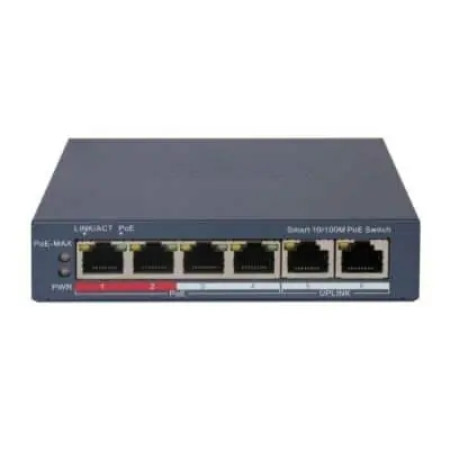 Коммутатор Hikvision DS-3E1106P-EI
