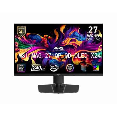 Монитор MSI MAG 271QP QD-OLED X24 (9S6-3CD89T-043)