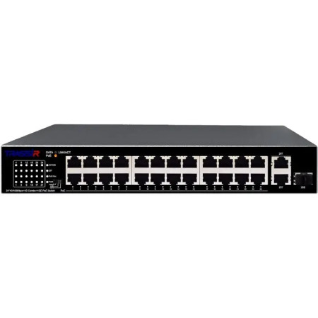 Коммутатор Trassir TR-NS1126-225-24PoE