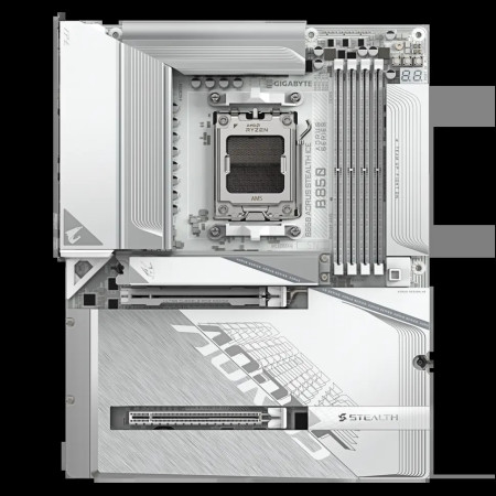 Материнская плата Gigabyte B850 Aorus Stealth ICE (B850 AORUS STEALTH ICE)