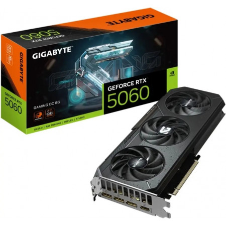 Видеокарта Gigabyte nVidia GeForce RTX 5060 (GV-N5060GAMING OC-8GD)