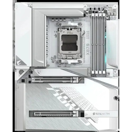 Материнская плата Gigabyte X870 Aorus Stealth Ice (rev. 1.0)
