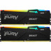 Оперативная память Kingstron Fury Beast Black RGB (KF556C36BBE2AK2-64)