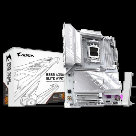 Материнская плата Gigabyte B850 Aorus ELITE WF7 ICE