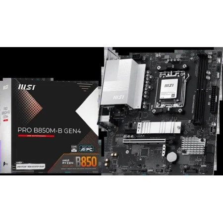 Материнская плата MSI PRO B850M-B GEN4