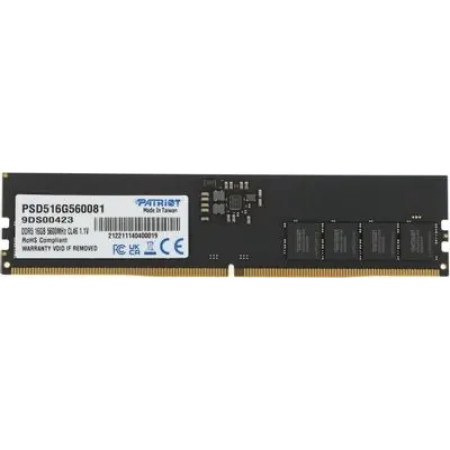 Оперативная память Patriot PSD516G560081