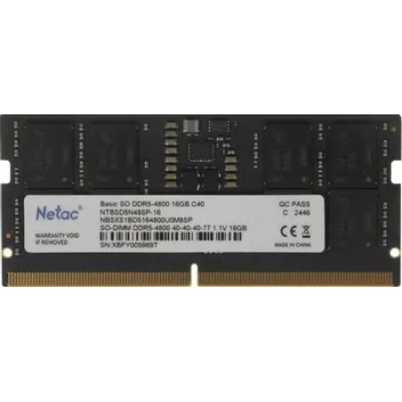 Оперативная память Netac Basic (NTBSD5N48SP-16)