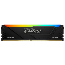 Оперативная память Kingston FURY Beast Black RGB KF436C17BB2AK2/16