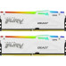Оперативная память Kingston FURY Beast White RGB KF556C40BWAK2-64