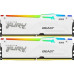 Оперативная память Kingston FURY Beast White RGB KF560C30BWEAK2-32