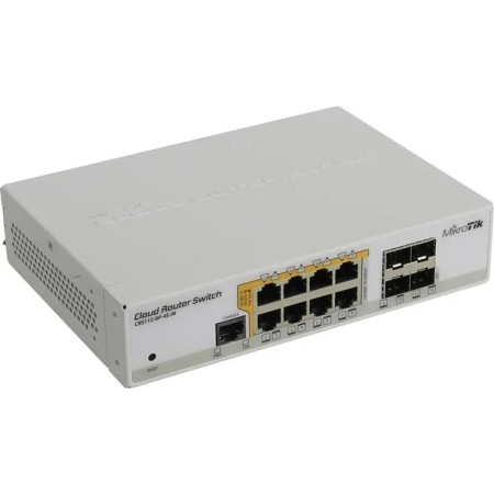 Маршрутизатор MikroTik CRS112-8P-4S-IN