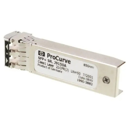Трансивер HPE Aruba 10G SFP+ LC SR 300m MMF XCVR (J9150D)