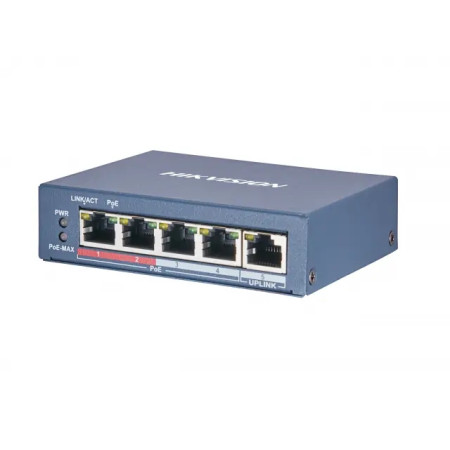 Коммутатор Hikvision DS-3E0505P-E/M