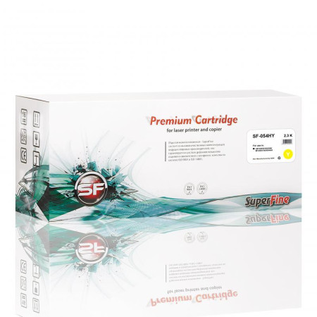 Картридж Canon 054H LBP-620/621/623/640/MF-640/41/42/43/44/45 2.3K Yellow SuperFine